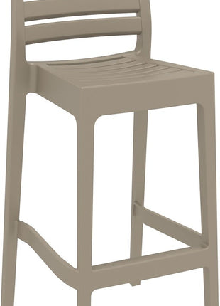 Beige Polypropylene Stool 75 cm | 45 x 51 x 108 cm