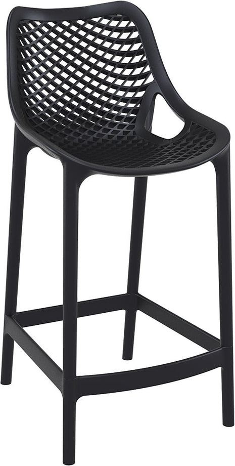 Polypropylene Stool Black 65 cm | 44 x 51 x 95 cm