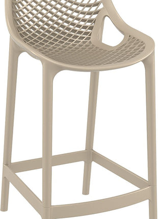 Beige Polypropylene Stool 65 cm | 44 x 51 x 95 cm