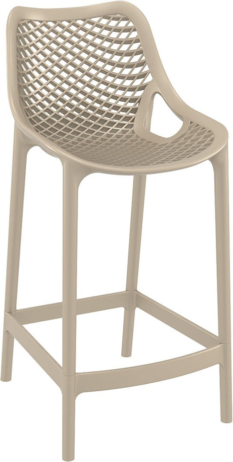 Beige Polypropylene Stool 65 cm | 44 x 51 x 95 cm