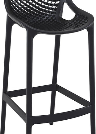 Polypropylene Stool Black 75 cm | 45 x 53 x 105 cm