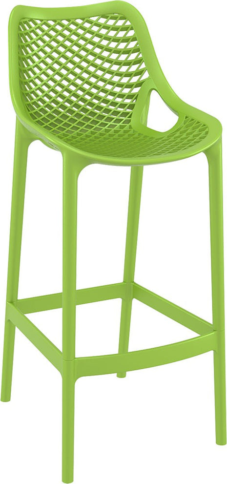 Polypropylene Stool Green 75 cm | 45 x 53 x 105 cm