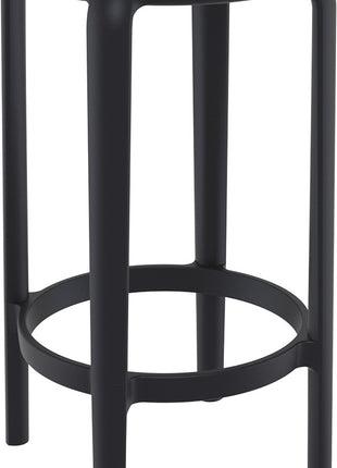 Polypropylene Stool Black 65 cm | 36 x 36 x 65 cm