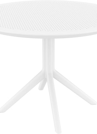 Polypropylene table White Φ105