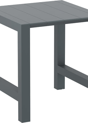 Bar Table Expandable Polypropylene Dark Gray | 100 x 100 cm / 140 cm