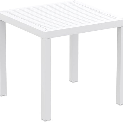 Polypropylene Table White | 80 x 80 cm