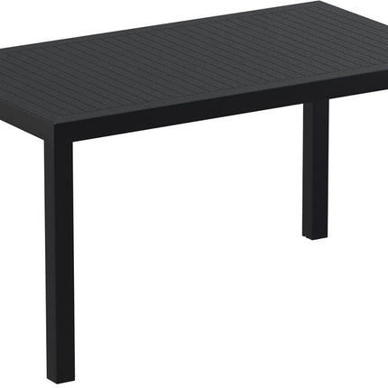 Polypropylene Table Black | 140 x 80 cm