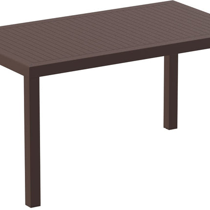 Polypropylene Table Dark Brown | 140 x 80 cm