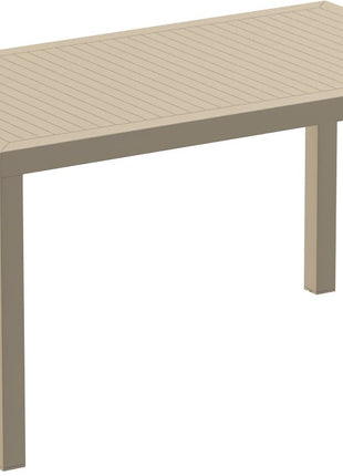 Beige Polypropylene Table | 140 x 80 cm