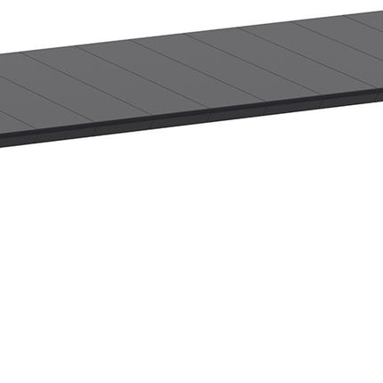 Expandable Polypropylene Table Black | 100 x 260 cm / 300 cm