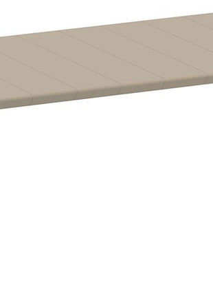 Expandable Polypropylene Table Beige | 100 x 260 cm / 300 cm