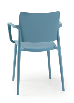 Polypropylene Armchair Blue | 56.3 x 53.5 x 79.5 cm