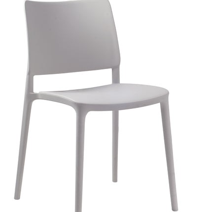 Polypropylene Chair Light Gray | 49 x 53.5 x 79.5 cm