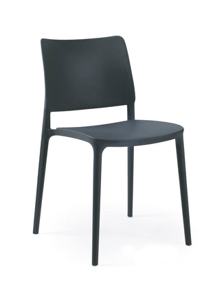 Anthracite Polypropylene Chair | 49 x 53.5 x 79.5 cm