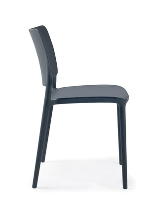 Anthracite Polypropylene Chair | 49 x 53.5 x 79.5 cm