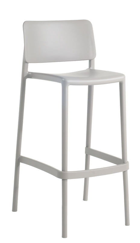 Polypropylene Stool Light Gray 75 cm | 47.8 x 50.75 x 99.4 cm