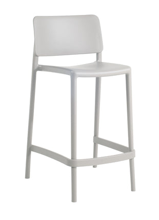 Polypropylene Stool Light Gray 65 cm | 47.8 x 50.75 x 89.4 cm