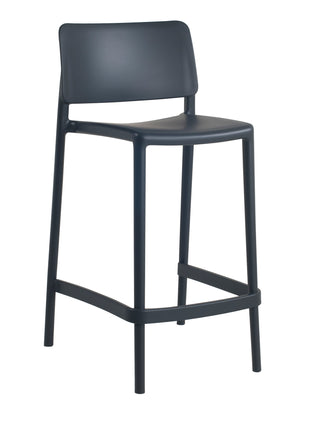 Anthracite Polypropylene Stool 65 cm | 47.8 x 50.75 x 89.4 cm