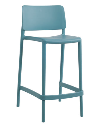 Polypropylene Stool Blue 65 cm | 47.8 x 50.75 x 89.4 cm