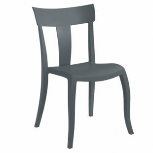 Anthracite Polypropylene Chair | 49 x 55 x 84 cm