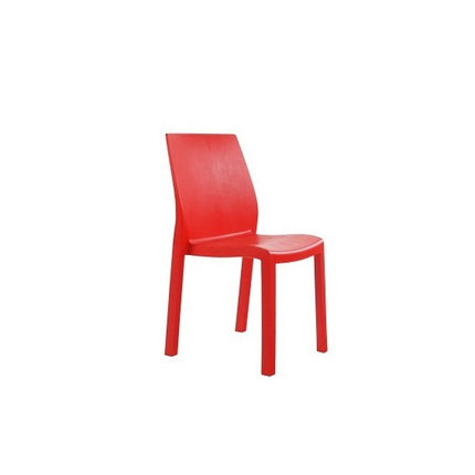 Polypropylene Chair Red | 47 x 53.5 x 84.5 cm