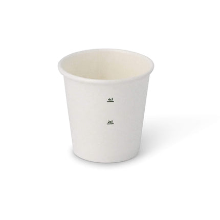 Single Wall Paper Cup 4 oz in Style 2 Design | 50 Pieces / Pack 