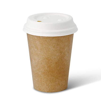 Single Wall Paper Cup 12 oz in Kraft Color | 50 Pieces / Pack