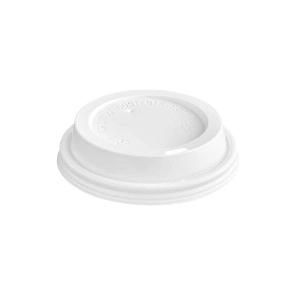 White Pacifier 80 mm for 8 oz Cup | 100 Pieces / Pack