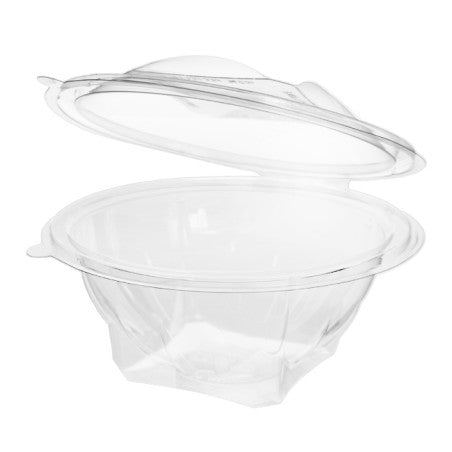 Μπωλ Σαλάτας ΡΕΤ με Ενσωματωμένο Καπάκι 500 ml | 50 Τεμάχια / Πακέτο