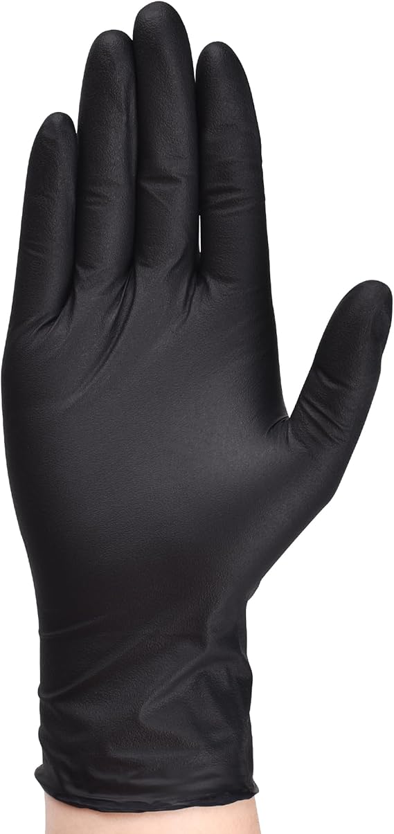 Nitrile Gloves Small in Black Color | 100 Pieces / Pack