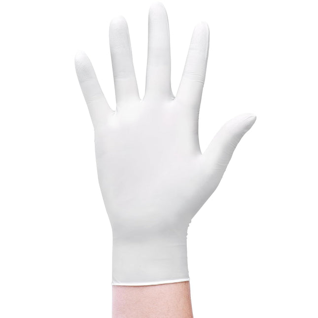 Latex Gloves Small in White Color | 100 Pieces / Pack